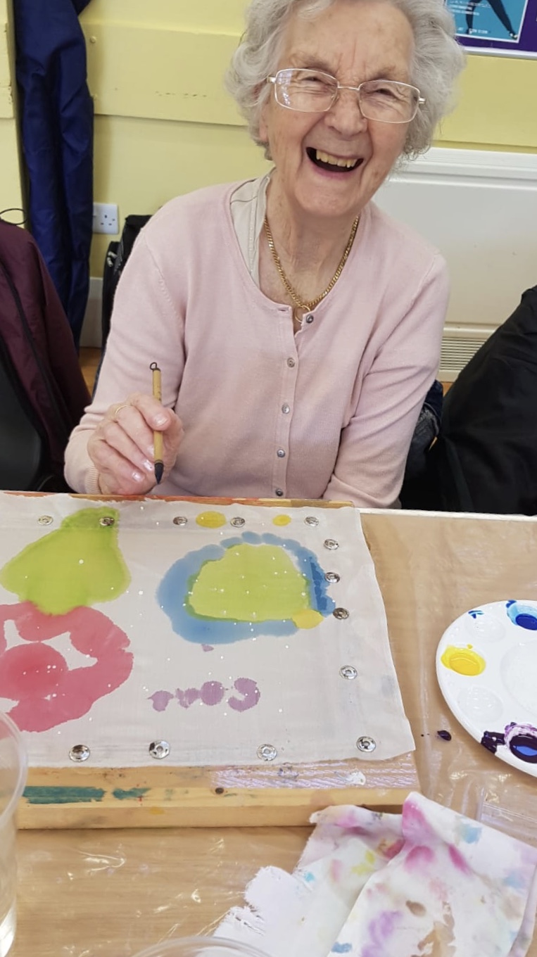 Silk Painting at Four Seasons Care Centre: Key Healthcare is dedicated to caring for elderly residents in safe. We have multiple dementia care homes including our care home middlesbrough, our care home St. Helen and care home saltburn. We excel in monitoring and improving care levels.